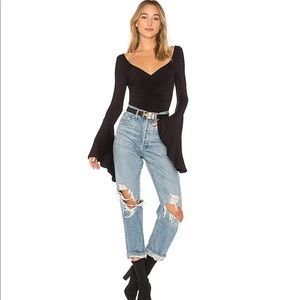 Free People what a babe flare sleeve top